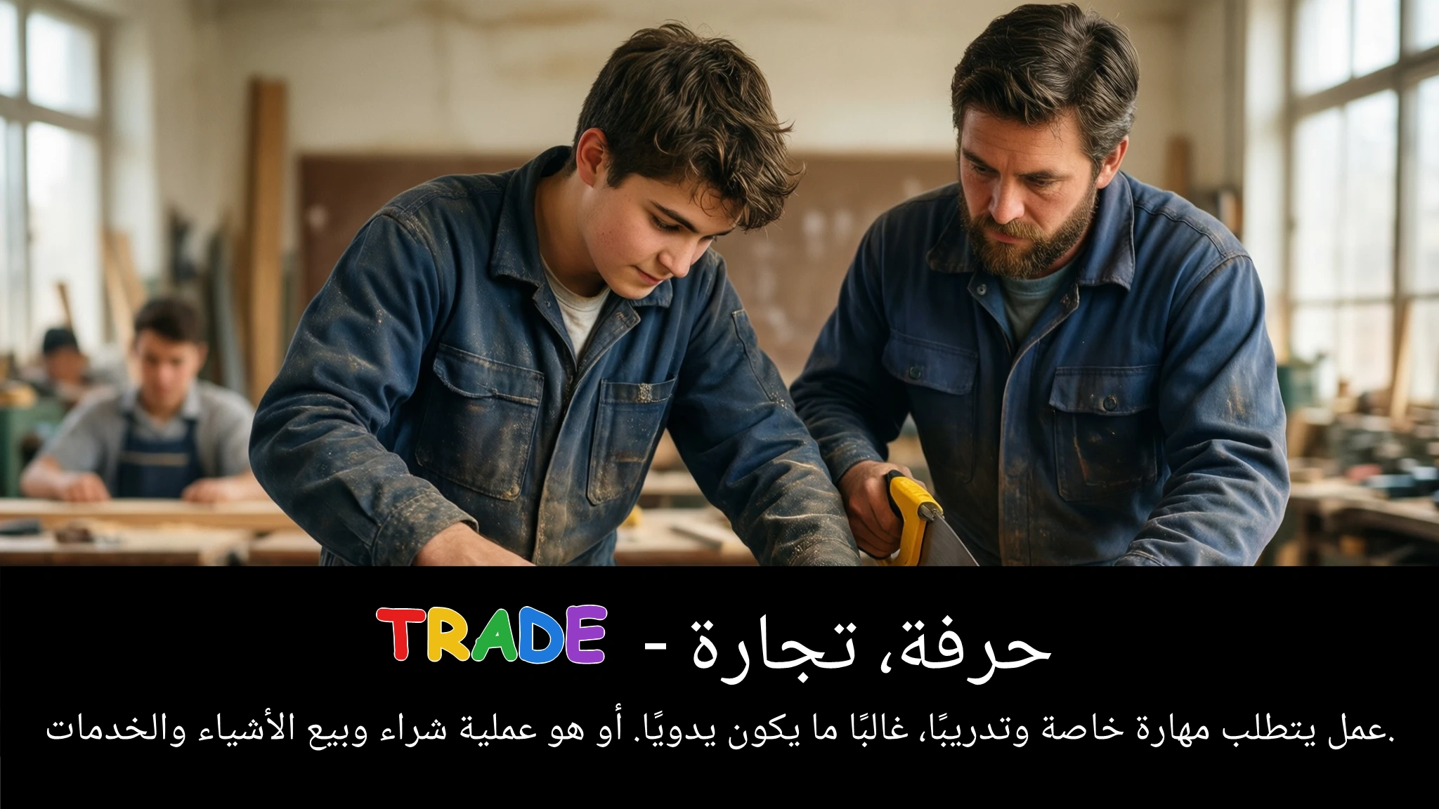 Arabic Illustration for trade
